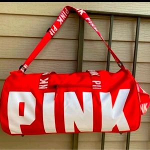Duffle bag new large gym bag weekend bag carry on suitcase red